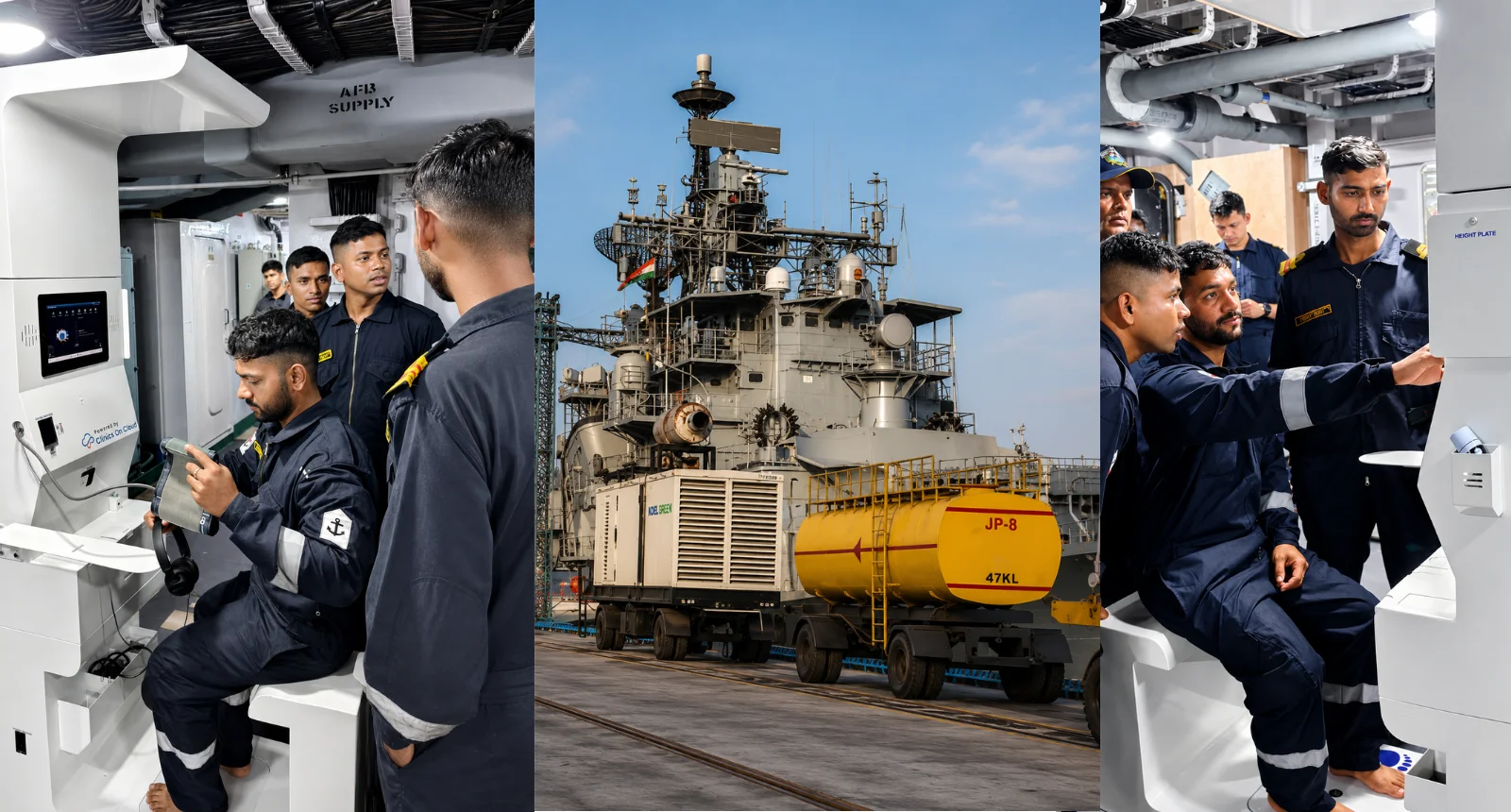 Preventive Healthcare on Indian Navy Ships: Clinics On Cloud Health Kiosk Deployment