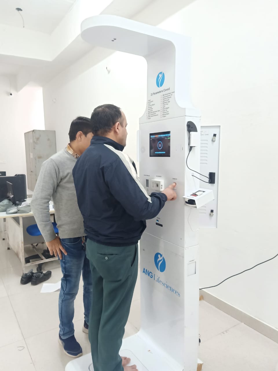 Health kiosk installed in Punjab, offering 23-parameter screening as part of nationwide presence