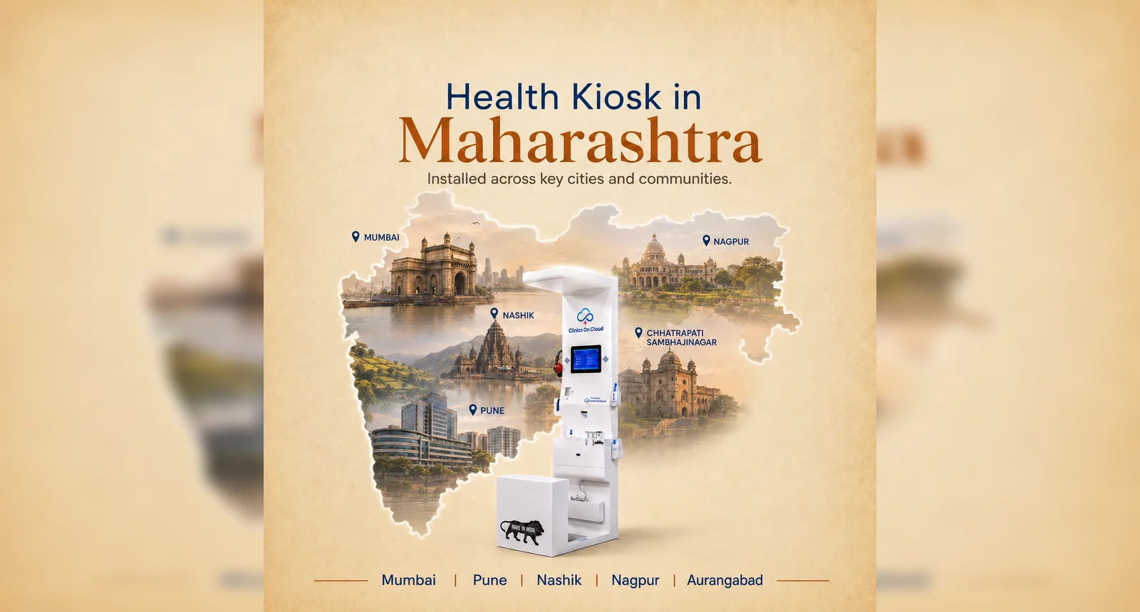 Health Kiosk in Maharashtra: Bringing Preventive Healthcare Closer to People