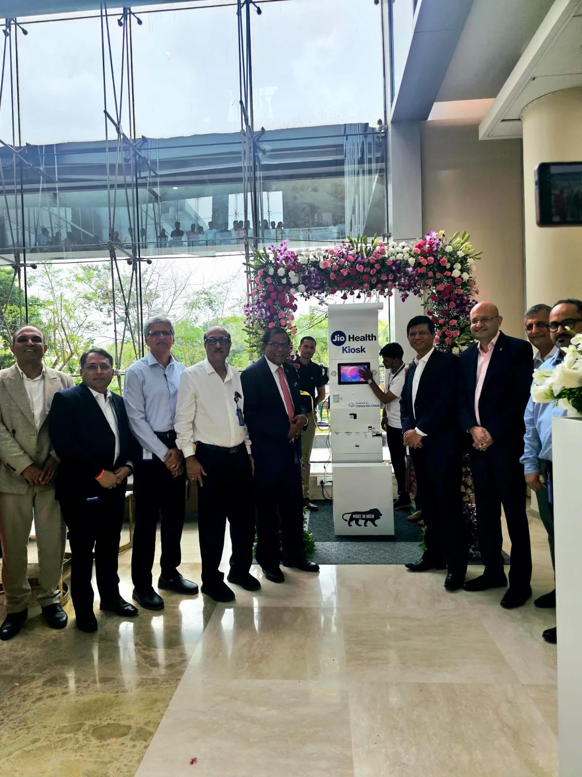 Reliance Jio Health ATM Machine Installation