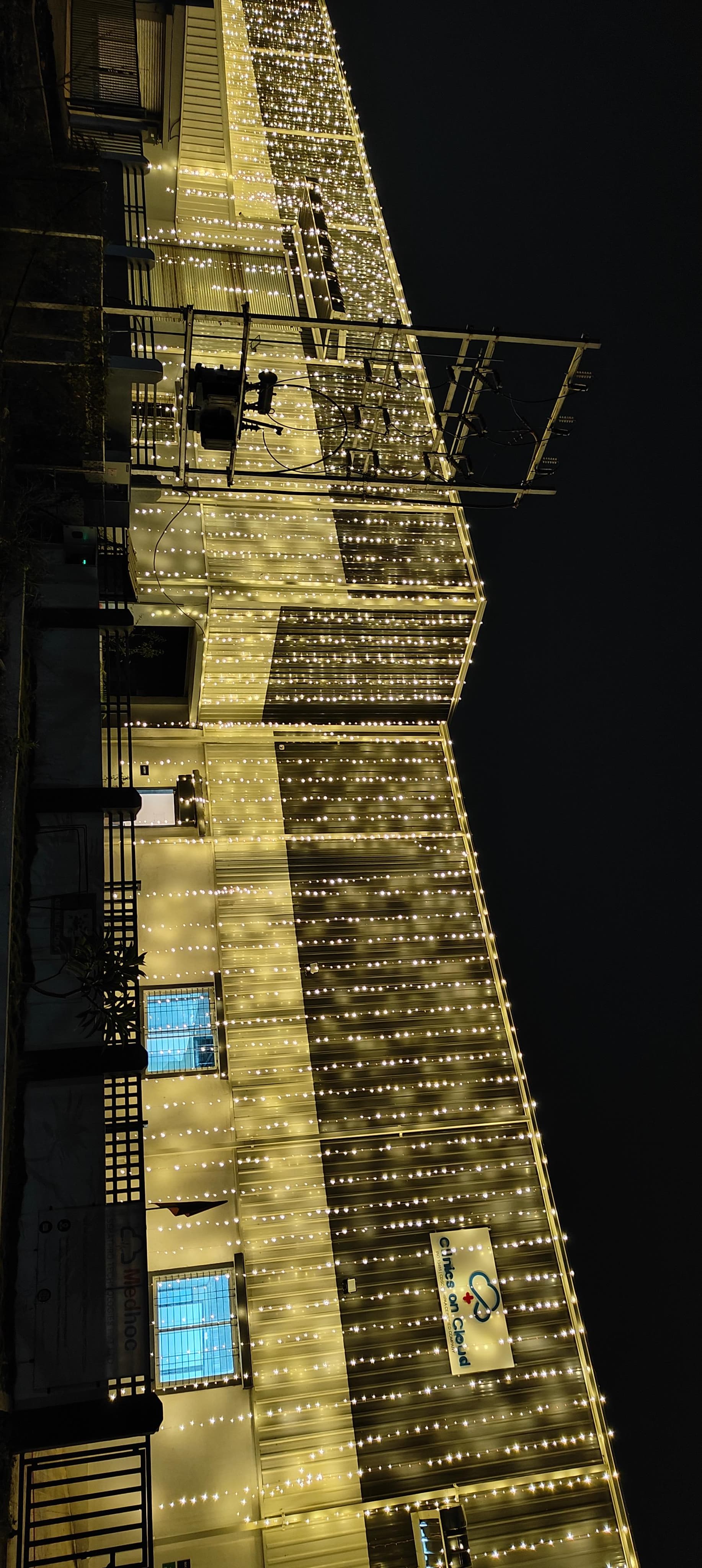 The Chakan manufacturing facility lit up for Diwali