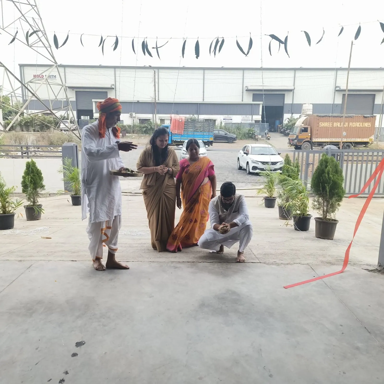 The opening ceremony of the Clinics On Cloud manufacturing facility at Chakan, Pune