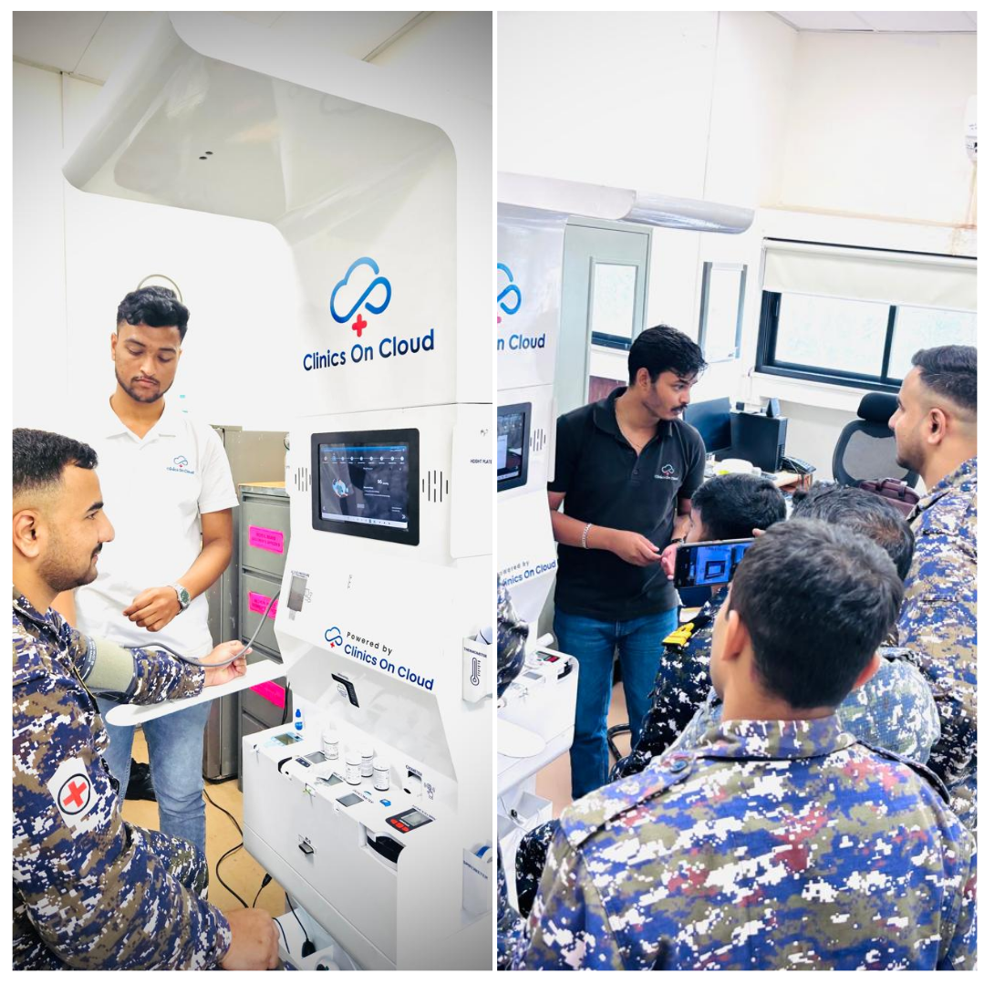 Health kiosk deployment for defence and armed forces health screening in Maharashtra