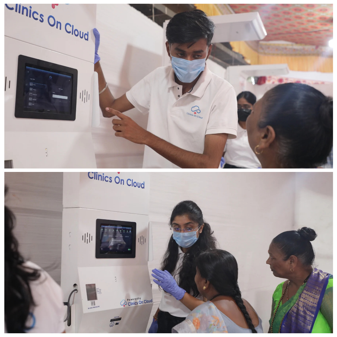 Health kiosk deployment in Maharashtra for community screening under CSR and NGO outreach programmes