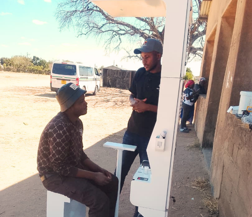 Health kiosk deployment in rural Africa, extending community health screening to underserved outdoor settings