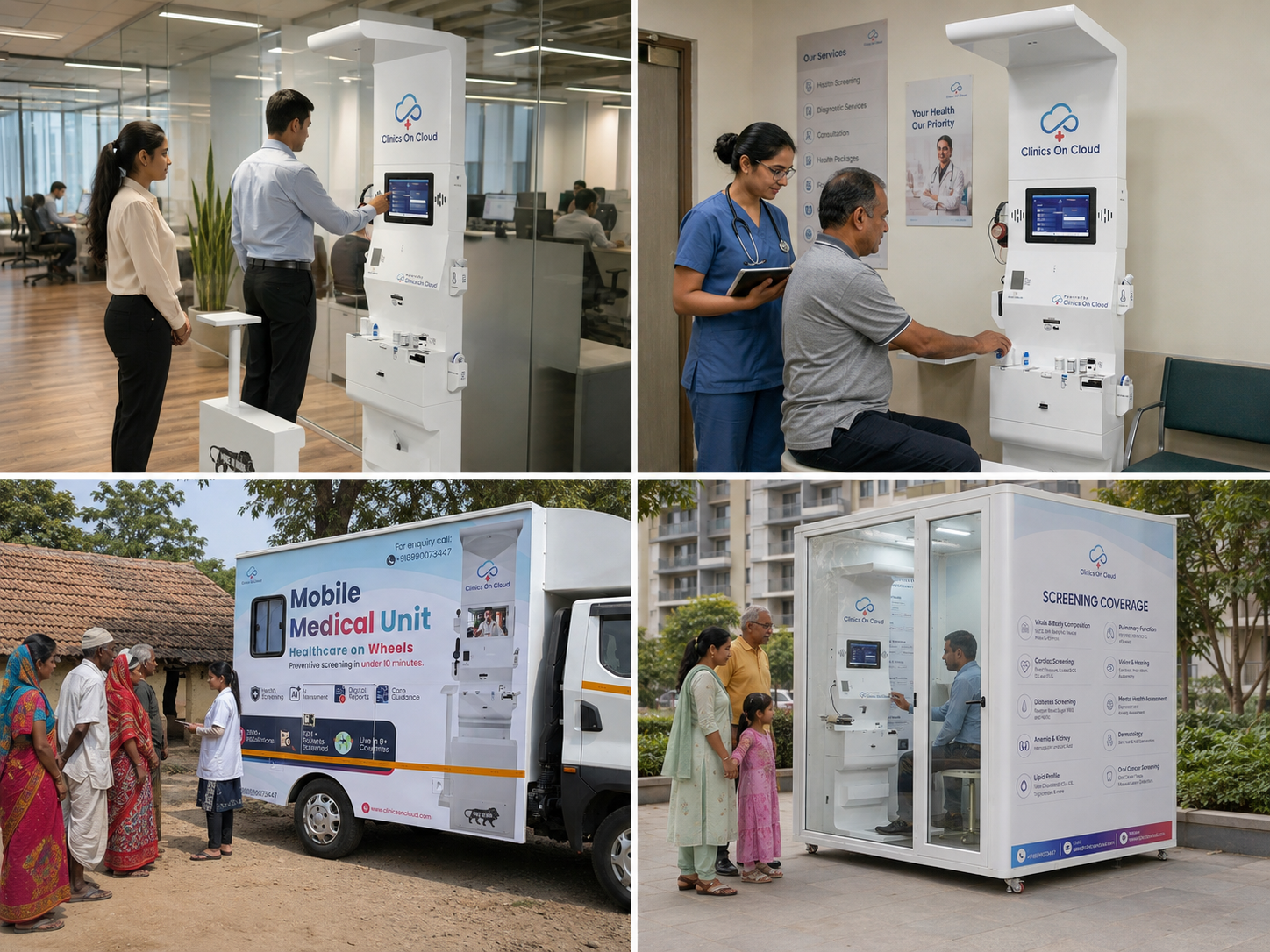 Best Health ATM in India: Clinics on Cloud Best Health ATM Manufacturer in India
