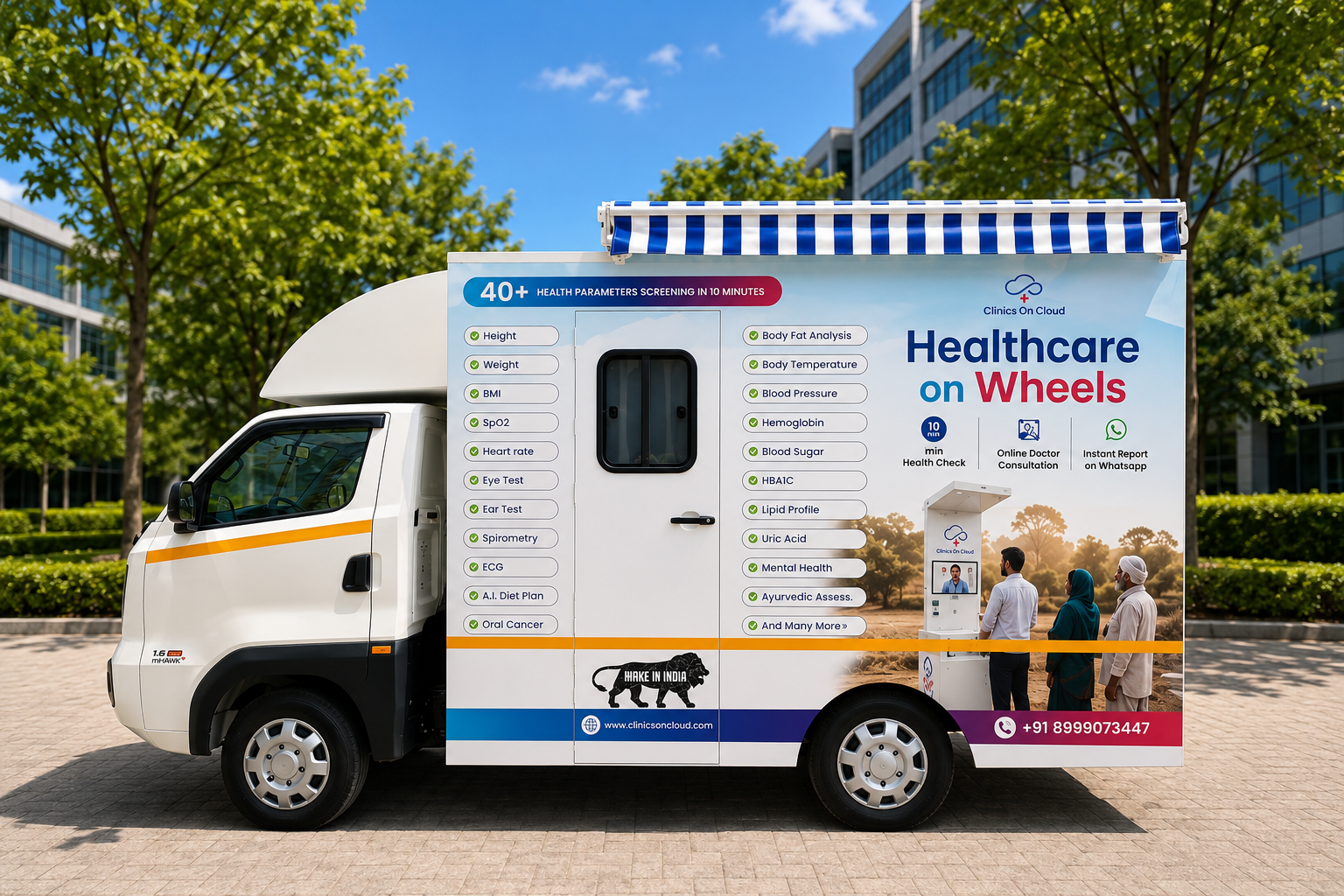 Mobile Medical Unit Clinics on Cloud