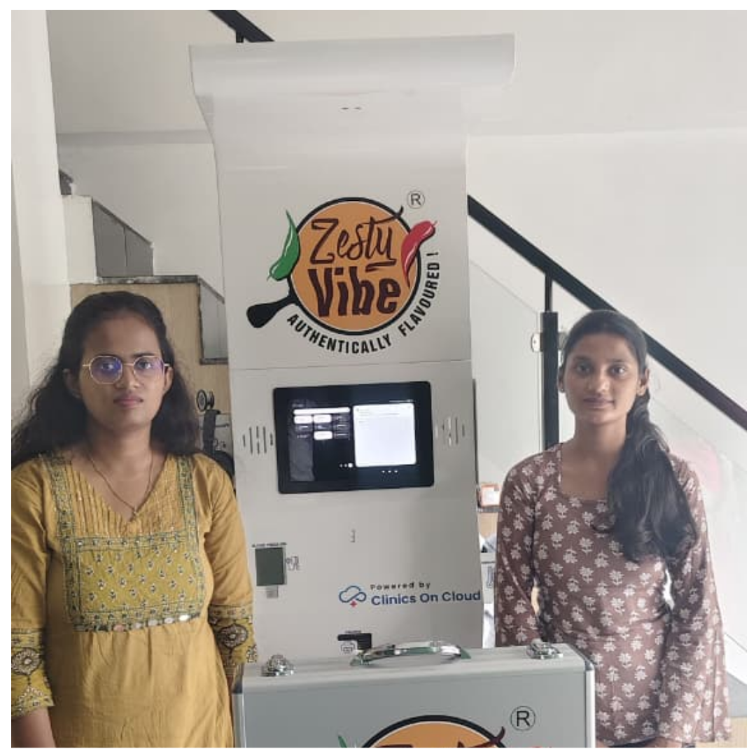Health kiosk deployment in Maharashtra, branded partnership installation powered by Clinics On Cloud